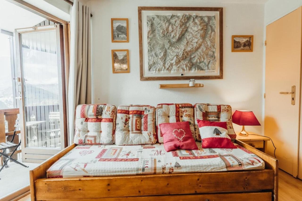 Appartement Furnished Studio At The Foot Of The Slopes With A Balcony & Mountains View à Saint-Gervais-les-Bains Extérieur photo