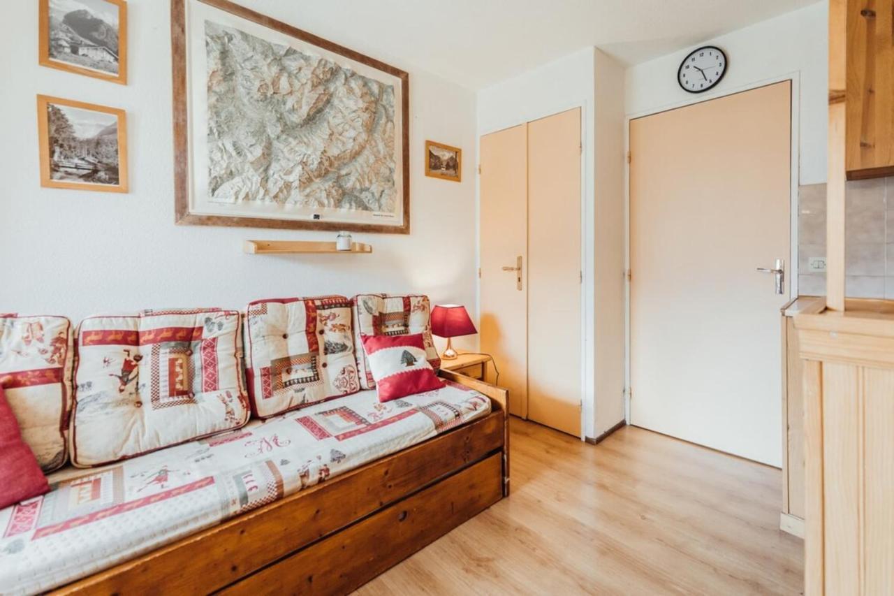 Appartement Furnished Studio At The Foot Of The Slopes With A Balcony & Mountains View à Saint-Gervais-les-Bains Extérieur photo