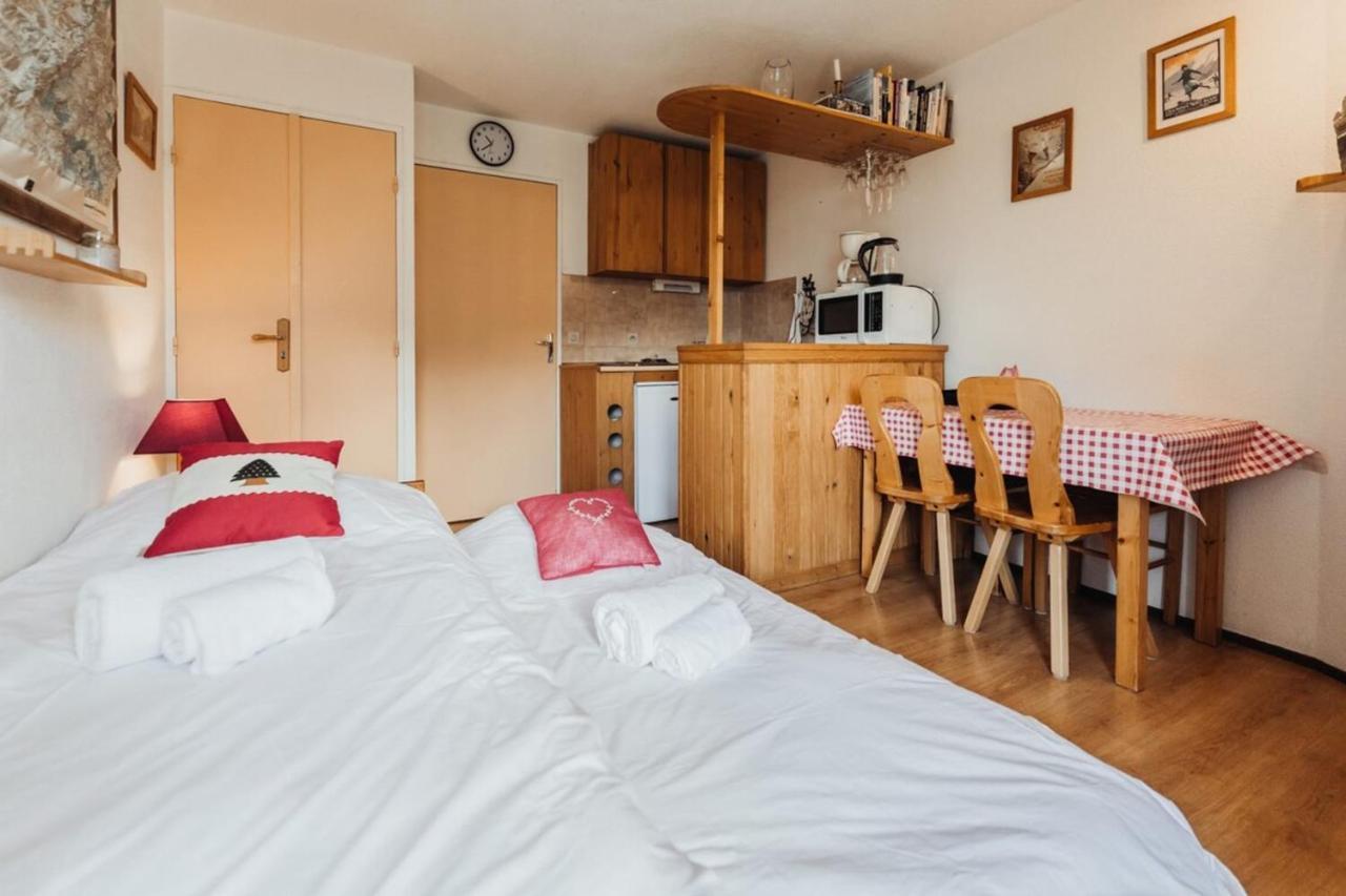 Appartement Furnished Studio At The Foot Of The Slopes With A Balcony & Mountains View à Saint-Gervais-les-Bains Extérieur photo